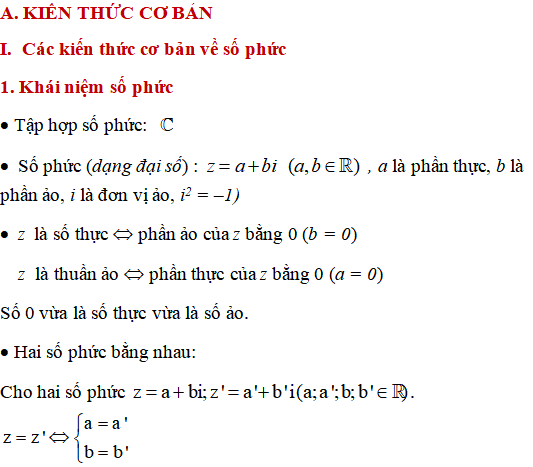 50 bài tập trắc nghiệm tập hợp điểm biểu diễn số phức có lời giải - Toán lớp 12