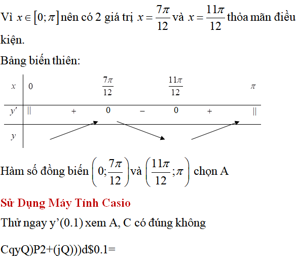 60 bài tập Tính đơn điệu của hàm số có lời giải (phần 1) - Toán lớp 12