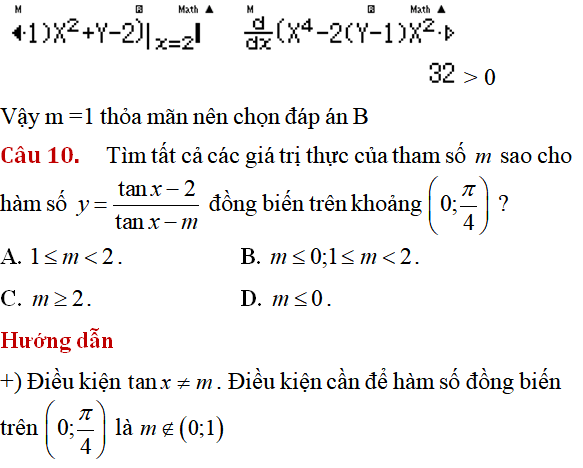 60 bài tập Tính đơn điệu của hàm số có lời giải (phần 1) - Toán lớp 12