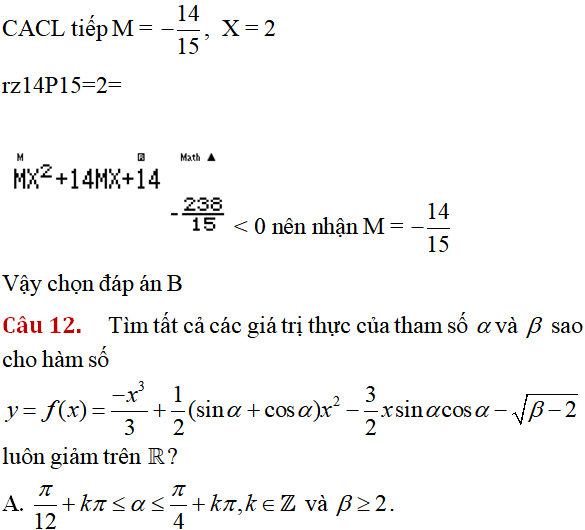 60 bài tập Tính đơn điệu của hàm số có lời giải (phần 1) - Toán lớp 12