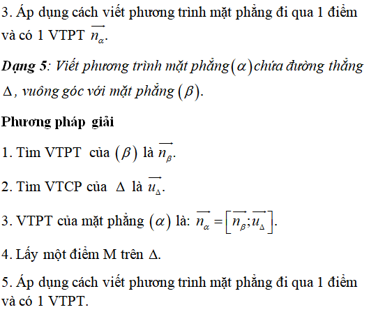 60 bài tập trắc nghiệm Phương trình mặt phẳng trong không gian có lời giải - Toán lớp 12