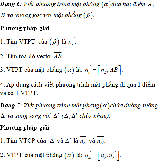 60 bài tập trắc nghiệm Phương trình mặt phẳng trong không gian có lời giải - Toán lớp 12