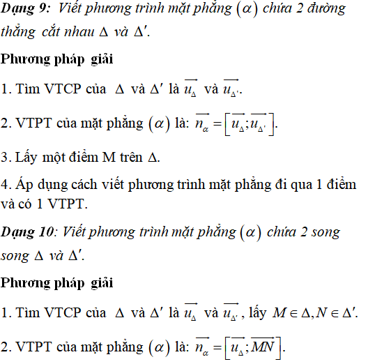 60 bài tập trắc nghiệm Phương trình mặt phẳng trong không gian có lời giải - Toán lớp 12