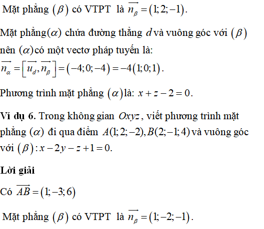 60 bài tập trắc nghiệm Phương trình mặt phẳng trong không gian có lời giải - Toán lớp 12