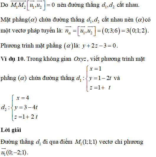 60 bài tập trắc nghiệm Phương trình mặt phẳng trong không gian có lời giải - Toán lớp 12