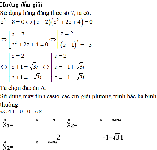 65 bài tập trắc nghiệm phương trình bậc hai với hệ số thực trên tập số phức có lời giải - Toán lớp 12