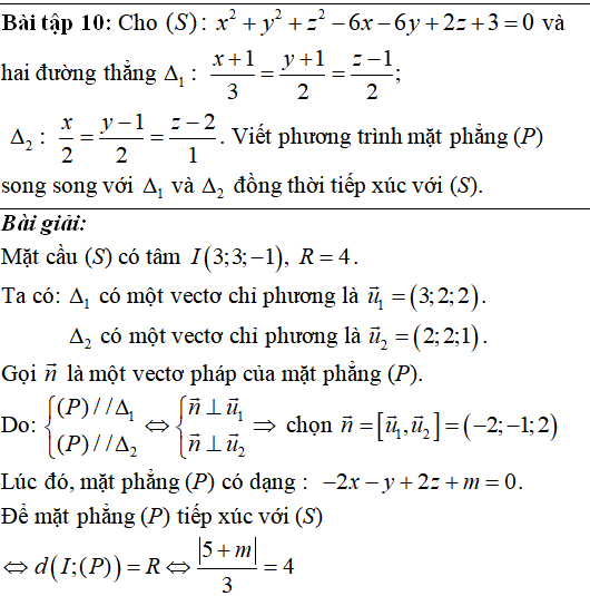 90 bài tập trắc nghiệm Phương trình mặt cầu có lời giải - Toán lớp 12