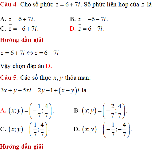 90 bài toán các phép toán trên tập số phức có lời giải (phần 1) - Toán lớp 12