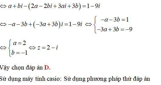 90 bài toán các phép toán trên tập số phức có lời giải (phần 1) - Toán lớp 12