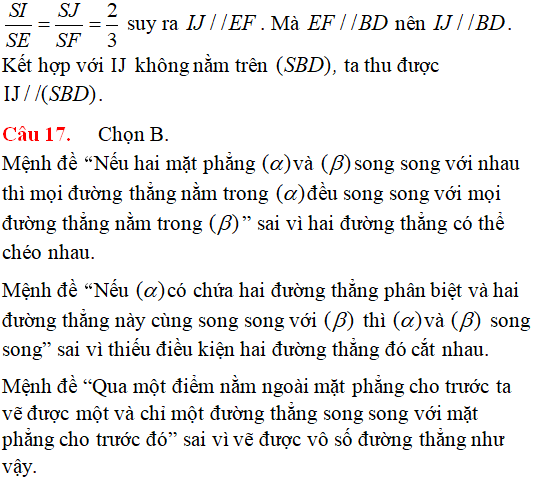 Bài tập Quan hệ song song trong không gian cơ bản có lời giải - Toán lớp 12