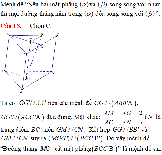 Bài tập Quan hệ song song trong không gian cơ bản có lời giải - Toán lớp 12