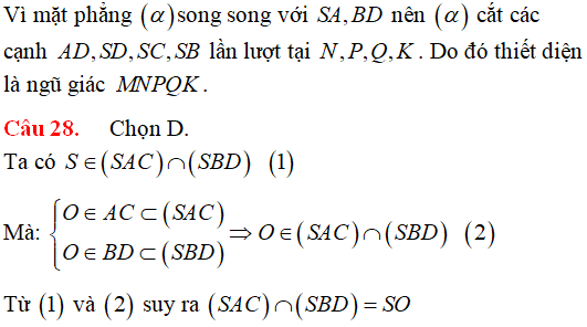 Bài tập Quan hệ song song trong không gian cơ bản có lời giải - Toán lớp 12