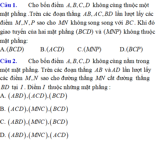 Bài tập Quan hệ song song trong không gian nâng cao có lời giải - Toán lớp 12