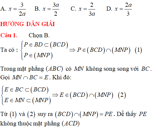 Bài tập Quan hệ song song trong không gian nâng cao có lời giải - Toán lớp 12