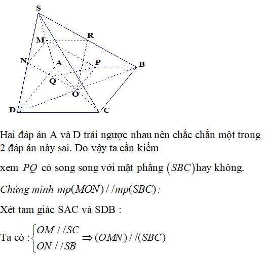 Bài tập Quan hệ song song trong không gian nâng cao có lời giải - Toán lớp 12