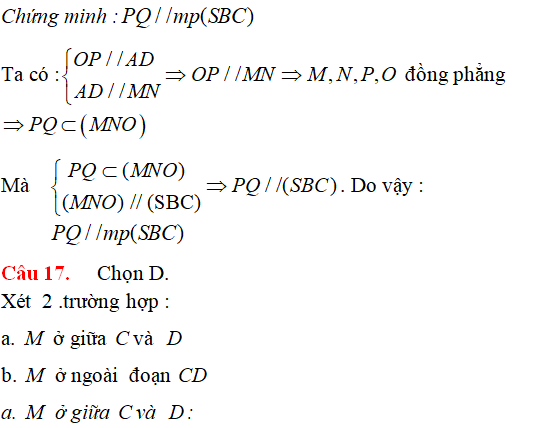 Bài tập Quan hệ song song trong không gian nâng cao có lời giải - Toán lớp 12