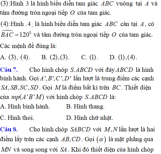 Bài tập Quan hệ song song trong không gian nâng cao có lời giải - Toán lớp 12