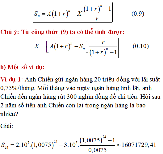 Các bài toán thực tế lớp 12 có lời giải - Toán lớp 12