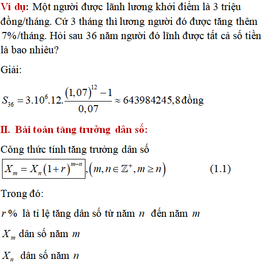 Các bài toán thực tế lớp 12 có lời giải - Toán lớp 12