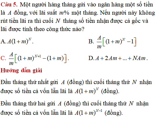 Các bài toán thực tế lớp 12 có lời giải - Toán lớp 12