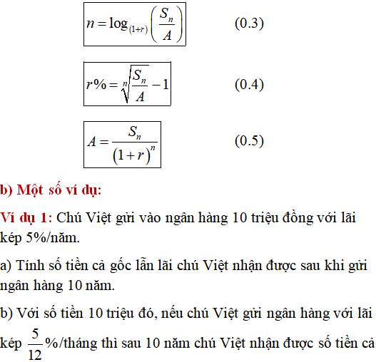 Các bài toán thực tế lớp 12 có lời giải - Toán lớp 12