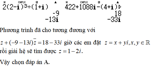 Các phép toán trên tập số phức có lời giải - Toán lớp 12