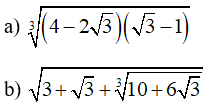 Công thức căn bậc 3