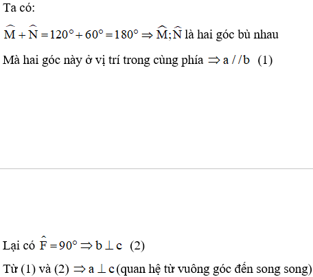 Công thức quan hệ từ vuông góc đến song song hay nhất