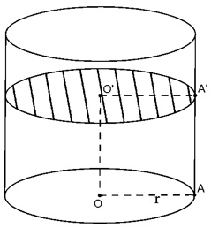 Công thức tính diện tích thiết diện của hình trụ