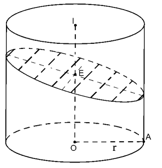 Công thức tính diện tích thiết diện của hình trụ