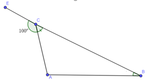 Công thức tính góc ngoài tam giác hay, chi tiết | Toán lớp 7 (ảnh 1)