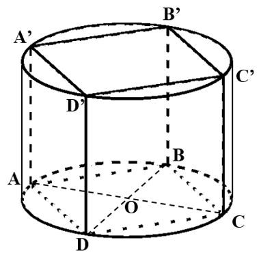 Công thức tính thể tích khối trụ