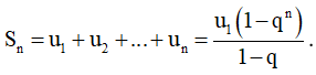 Công thức tổng n số hạng tổng quát của cấp số nhân hay nhất | Toán lớp 11
