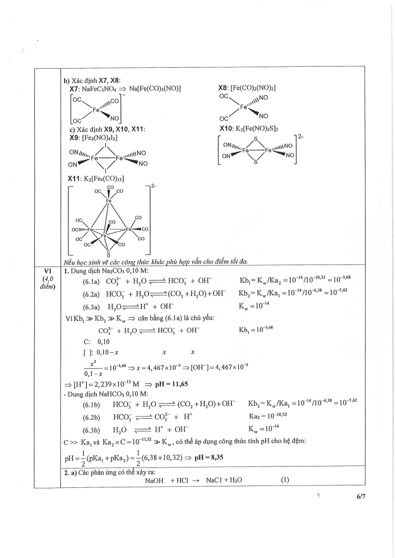 Đề thi HSG Hóa học Quốc gia 2025-2026 có lời giải (ngày 1)