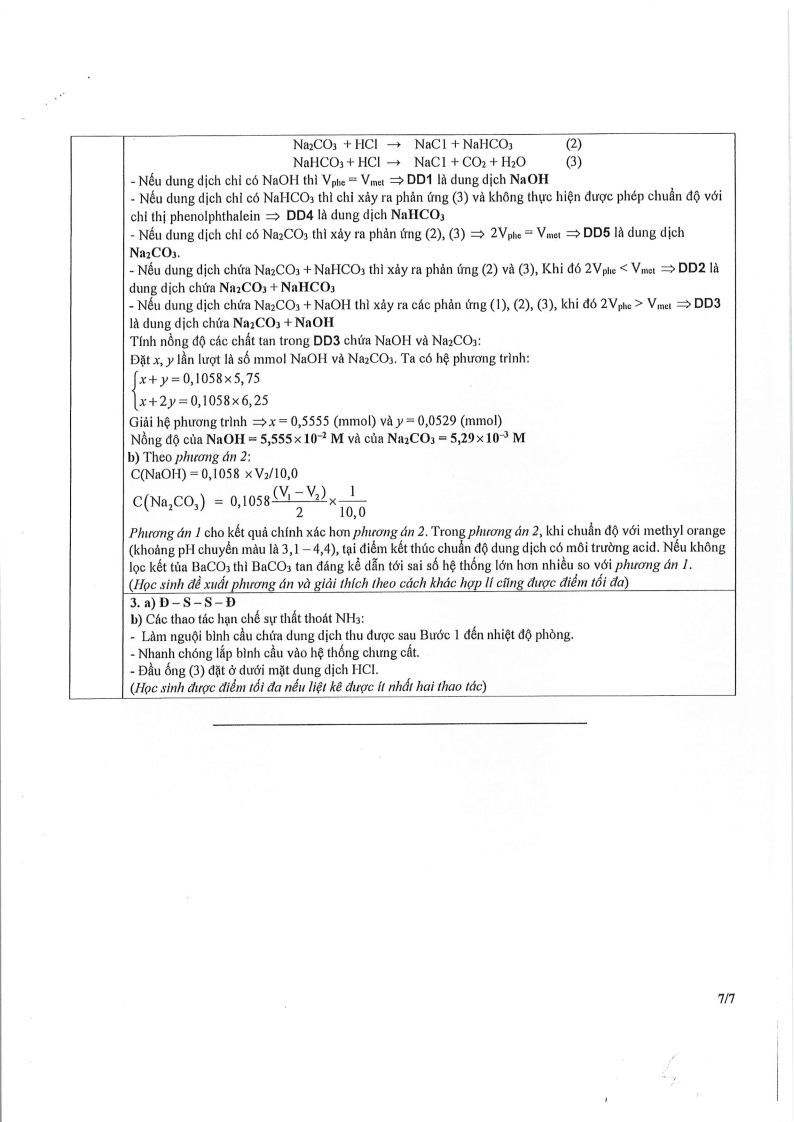 Đề thi HSG Hóa học Quốc gia 2025-2026 có lời giải (ngày 1)