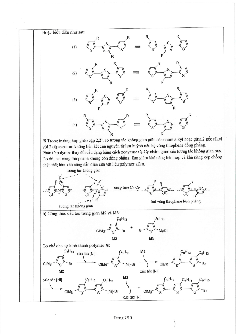 Đề thi HSG Hóa học Quốc gia 2025-2026 có lời giải (ngày 2)