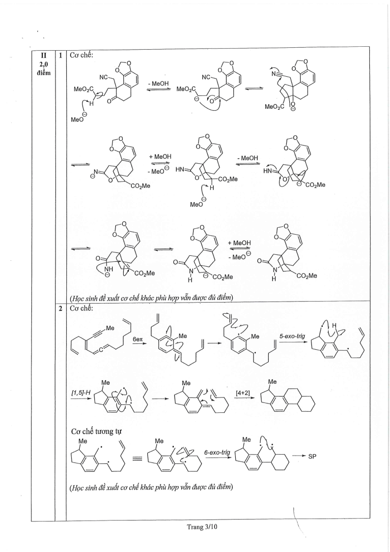 Đề thi HSG Hóa học Quốc gia 2025-2026 có lời giải (ngày 2)