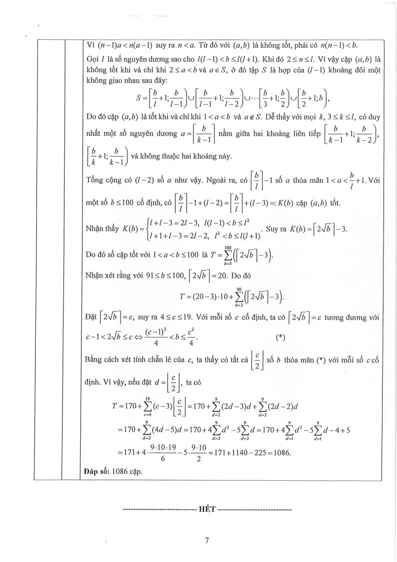 Đề thi HSG Toán Quốc gia 2025-2026 có lời giải (ngày 2)