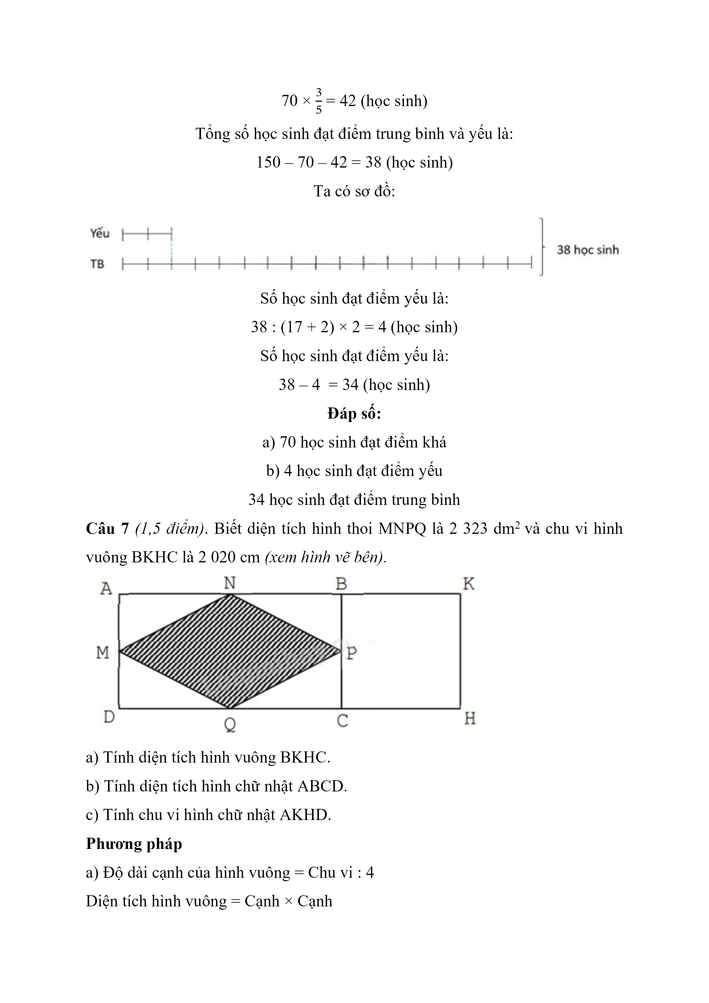 Đề thi vào lớp 6 môn Toán trường THCS Tam Dương (năm 2021)