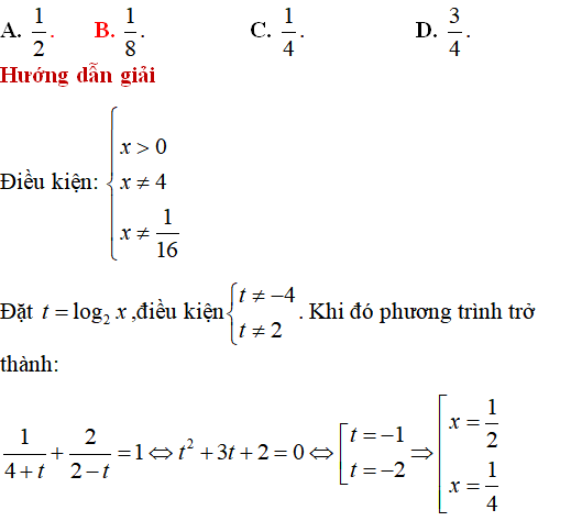 Lý thuyết và 100 bài tập phương trình, bất phương trình logarit có lời giải (phần 1) - Toán lớp 12