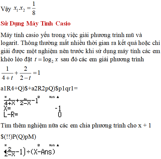 Lý thuyết và 100 bài tập phương trình, bất phương trình logarit có lời giải (phần 1) - Toán lớp 12