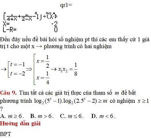 Lý thuyết và 100 bài tập phương trình, bất phương trình logarit có lời giải (phần 1) - Toán lớp 12