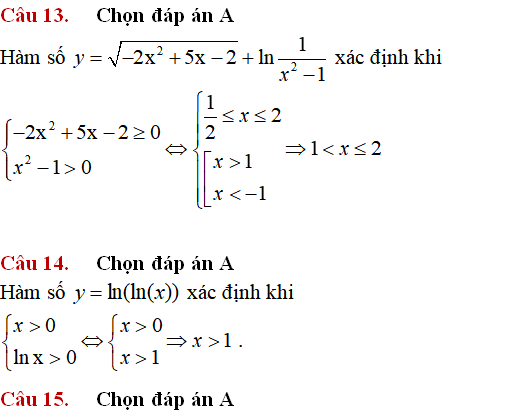 Lý thuyết và 31 câu nhận biết thông hiểu hàm số mũ, hàm số lũy thừa, hàm số logarit - Toán lớp 12