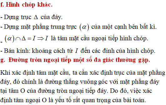 Mặt cầu ngoại tiếp hình chóp có các điểm cùng nhìn một đoạn dưới một góc vuông - Toán lớp 12