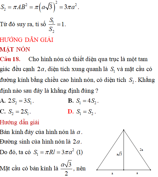 Mặt cầu ngoại tiếp hình chóp có các điểm cùng nhìn một đoạn dưới một góc vuông - Toán lớp 12