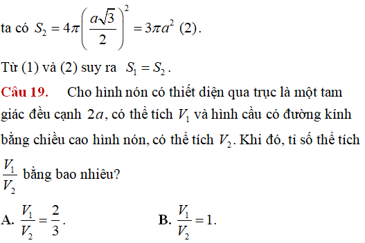 Mặt cầu ngoại tiếp hình chóp có các điểm cùng nhìn một đoạn dưới một góc vuông - Toán lớp 12