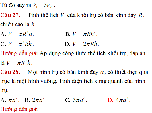 Mặt cầu ngoại tiếp hình chóp có các điểm cùng nhìn một đoạn dưới một góc vuông - Toán lớp 12