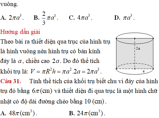 Mặt cầu ngoại tiếp hình chóp có các điểm cùng nhìn một đoạn dưới một góc vuông - Toán lớp 12