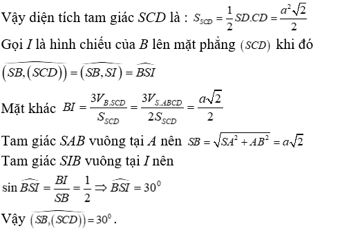 Phương pháp tính khoảng cách trong khối chóp có cạnh bên vuông góc với mặt đáy - Toán lớp 12