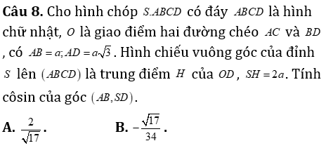 Phương pháp tính khoảng cách trong khối chóp có mặt bên vuông góc với mặt đáy